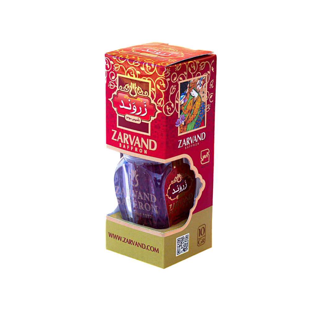 10 gram Jewel saffron retail packaging for international markets