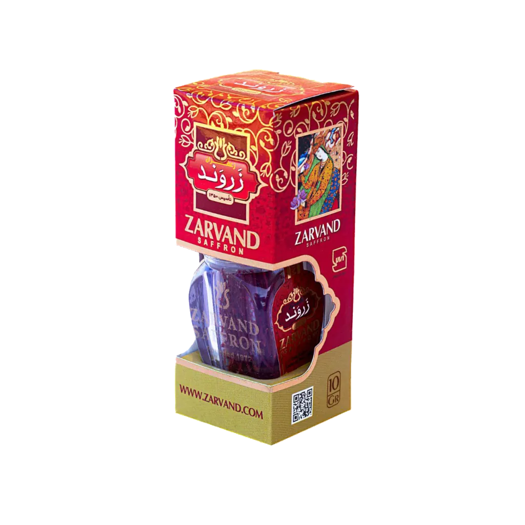 10 gram Jewel saffron retail packaging for international markets